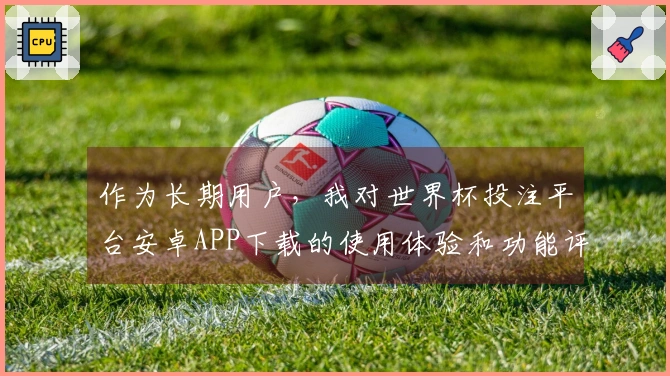 作为长期用户，我对世界杯投注平台安卓APP下载的使用体验和功能评测分享心得